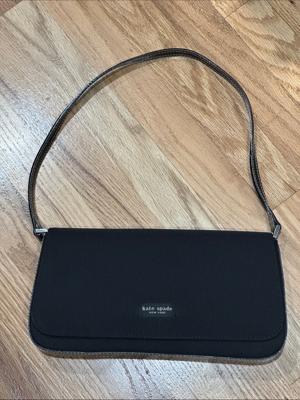 kate spade Black Shoulder Bag with Slim Strap